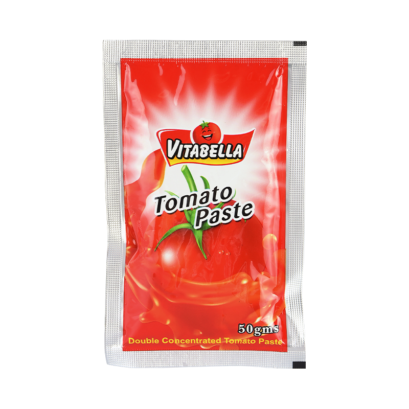 How should unopened and opened Sachet Tomato Paste be stored?