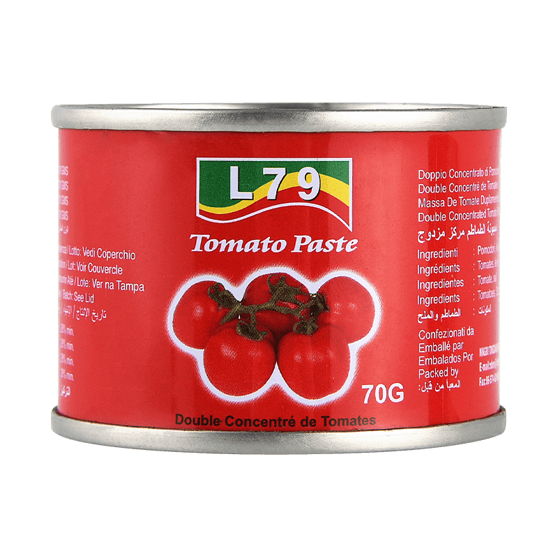 70g Canned (Easy open/ Hard open) Concentrated Tomato Paste