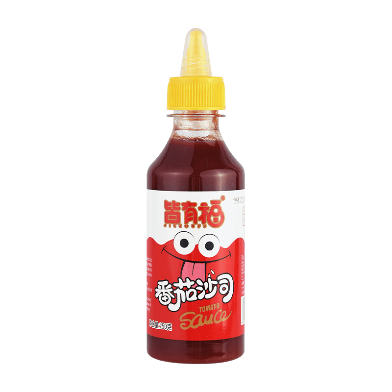 250g Plastic squeeze bottle tomato sauce