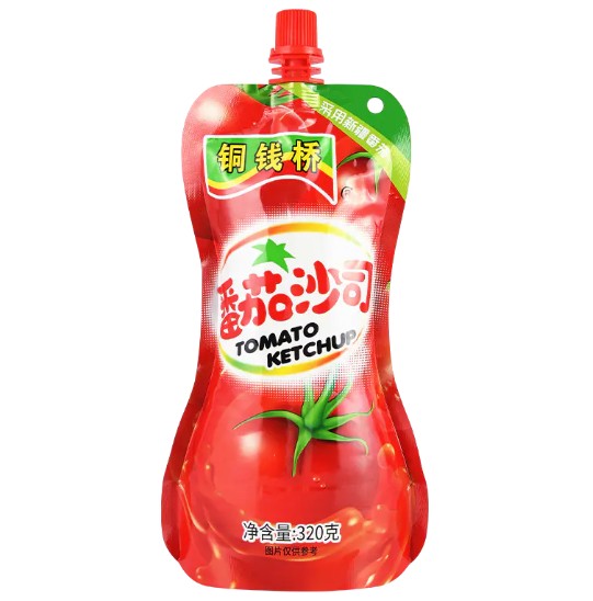 What benefits does the zero-fat formula of 320g Sachet tomato paste bring?